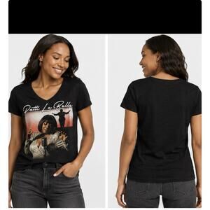 Patti LaBelle Graphic V Neck T Shirt Black Women’s Large Concert Music Tee